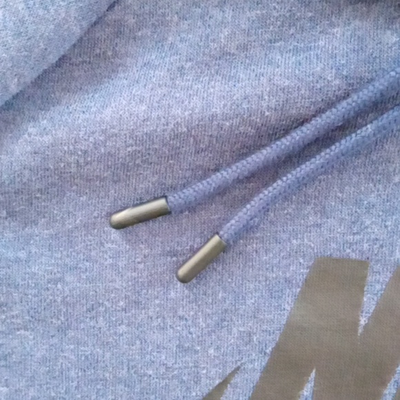 Nike Navy Cropped Hoodie - Picture 5 of 6